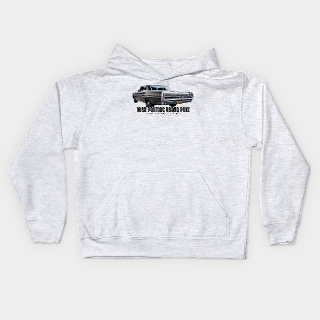 1962 Pontiac Grand Prix Hardtop Coupe Kids Hoodie by Gestalt Imagery